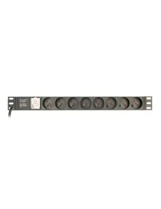 Power Socket - 6 Sockets with Switch Ewent EW3932-3M 3500W (3 m) | Tienda24 Tienda24.eu