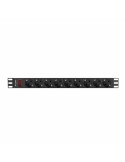 Multiprise 9 Prises avec Interrupteur Lanberg PDU-09F-0300-BK 4000 W 220-250 V 16 A 3 m | Tienda24 Tienda24.eu