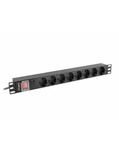 Regleta Enchufes 8 Tomas con Interruptor Activejet APN-8G (5 m) | Tienda24 Tienda24.eu