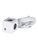 Regleta Enchufes Cubo Allocacoc PowerCube Extended USB E(FR) (3 m) | Tienda24 Tienda24.eu