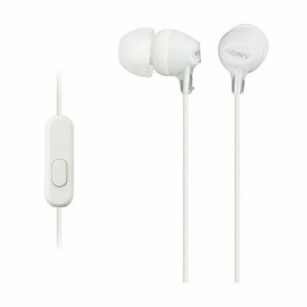 Headphones with Microphone Sony MDREX15APW.CE7 in-ear White by Sony, Headphones and accessories - Ref: S7749926, Price: 8,59 ...