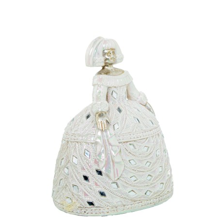 Figura Decorativa Alexandra House Living Menina Blanco Acrílico Plástico Melamina 15 x 11 x 18 cm de Alexandra House Living, ...