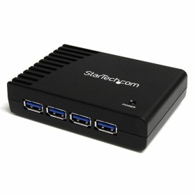 Hub USB Startech ST4300USB3EU Nero di Startech, Hub di rete e switch - Rif: S7760558, Prezzo: 43,28 €, Sconto: %