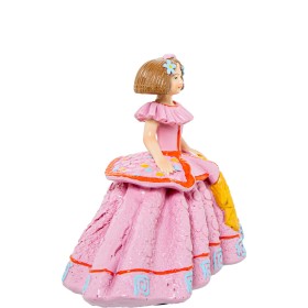 Figura Decorativa Alexandra House Living Menina Cor de Rosa Acrílico Plástico Melamina de Alexandra House Living, Colecionáve...