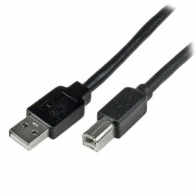 Câble USB A vers USB B Startech USB2HAB65AC   Noir de Startech, Câbles USB - Réf : S7769271, Prix : 50,55 €, Remise : %