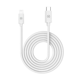 Cable USB a Lightning Celly USBLIGHTTYPECWH Blanco 1 m de Celly, Cables Lightning - Ref: S7769500, Precio: 17,99 €, Descuento: %