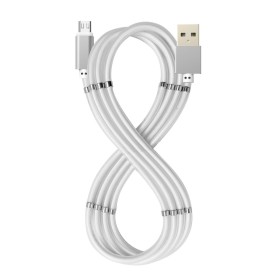 Cable USB a micro USB Celly USBMICROMAGWH Blanco 1 m de Celly, Cables USB - Ref: S7769524, Precio: 13,44 €, Descuento: %