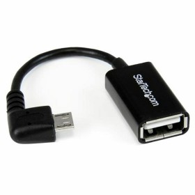 Câble USB vers Micro USB Startech UUSBOTGRA   Noir de Startech, Câbles USB - Réf : S7769928, Prix : 6,58 €, Remise : %