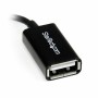 USB Cable to Micro USB Startech UUSBOTGRA      Black | Tienda24 - Global Online Shop Tienda24.eu