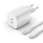 Wall Charger Belkin WCH013VF2MWH-B6 White 65 W | Tienda24 - Global Online Shop Tienda24.eu