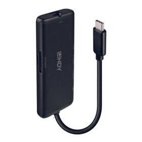 Dockstation LINDY 43358 Black by LINDY, USB hubs - Ref: S7779927, Price: 70,01 €, Discount: %