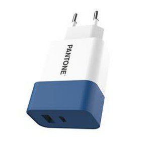 Chargeur mural Pantone PT-PDAC02N Bleu Blanc 15 W de Pantone, Chargeurs - Réf : S7780803, Prix : 18,32 €, Remise : %