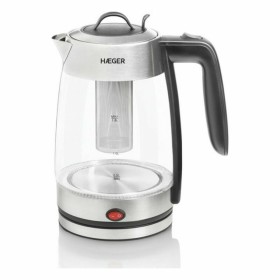 Water Kettle and Electric Teakettle Haeger EK-22F.020A White Stainless steel 2200 W by Haeger, Electric Kettles - Ref: S77814...