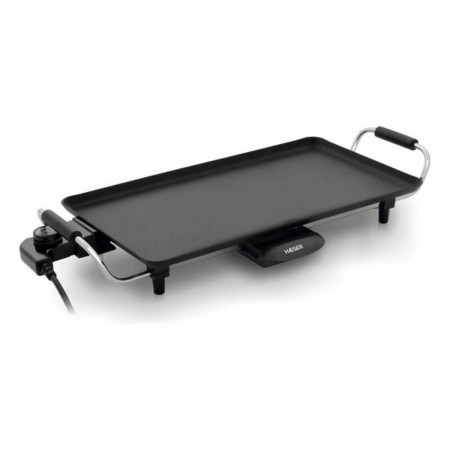 Flat grill plate Haeger GR-200.010A Black 2000 W | Tienda24 - Global Online Shop Tienda24.eu