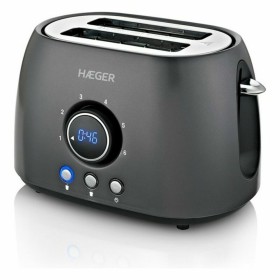 Toaster Haeger TO-08D.012A Black 800 W by Haeger, Toasters - Ref: S7781581, Price: 37,32 €, Discount: %