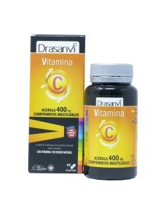 Complemento Alimenticio Drasanvi Vitamina C 60 unidades Frutas del Bosque de Drasanvi, Vitamina C - Ref: S05100996, Precio: 1...