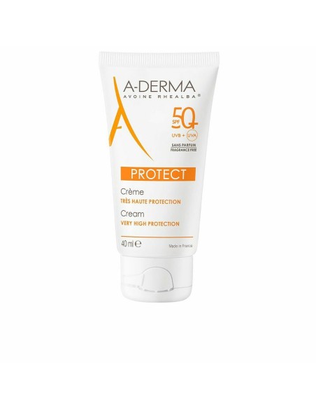 Sun Cream A-Derma Protect Perfume free SPF 50+ (40 ml) | Tienda24 Tienda24.eu