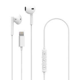 Headphones with Microphone Celly UP900LIGHTWH White by Celly, Headphones and accessories - Ref: S7783419, Price: 24,70 €, Dis...