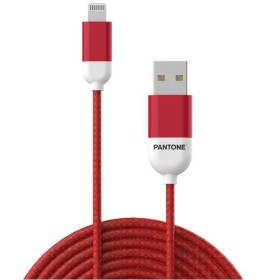 Cable USB a Lightning Pantone 1,5 m Rojo de Pantone, Cables Lightning - Ref: S7783818, Precio: 18,60 €, Descuento: %