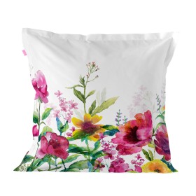 Pillowcase HappyFriday Cassia Multicolour 80 x 80 cm by HappyFriday, Sheets and pillowcases - Ref: D1629775, Price: 15,60 €, ...