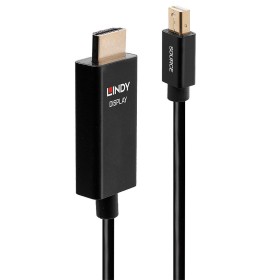 Adaptador Mini DisplayPort a HDMI LINDY 40920 Negro 50 cm de LINDY, Cables HDMI - Ref: S7789100, Precio: 28,77 €, Descuento: %