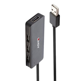 USB Hub LINDY 42986 Black by LINDY, Network hubs - Ref: S7791478, Price: 12,50 €, Discount: %