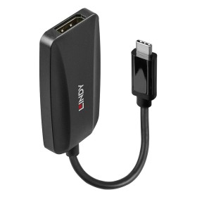 Adaptador USB C para DisplayPort LINDY 43337 Preto de LINDY, Cabos USB - Ref: S7791500, Preço: 28,04 €, Desconto: %