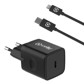 Cable Micro USB Celly PLTC1C20WLIGHT Black by Celly, USB Cables - Ref: S7791564, Price: 35,40 €, Discount: %