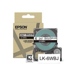 Cartouche d'encre originale Epson LK-6WBJ Noir de Epson, Toners et encre pour imprimante - Réf : S7792553, Prix : 14,13 €, Re...