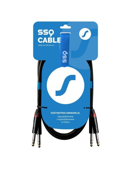 Cable Jack Sound station quality (SSQ) SS-1456 1 m | Tienda24 Tienda24.eu