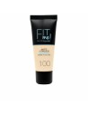 Base de maquillage liquide Maybelline Fit Me! Nº 100 Warm ivory 30 ml | Tienda24 Tienda24.eu