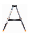 Scala Pieghevole a 4 Scalini Krause 120403 Argentato Alluminio da Krause, Scale pieghevoli - Ref: S9120934, Precio: 78,23 €, ...