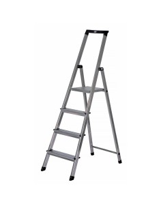 5-step folding ladder EDM Aluminium (45 x 10,5 x 172 cm) | Tienda24 Tienda24.eu