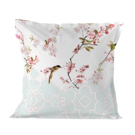 Taie d'oreiller HappyFriday Sakura Multicouleur 60 x 60 cm de HappyFriday, Draps et taies d'oreiller - Réf : D1629798, Prix :...