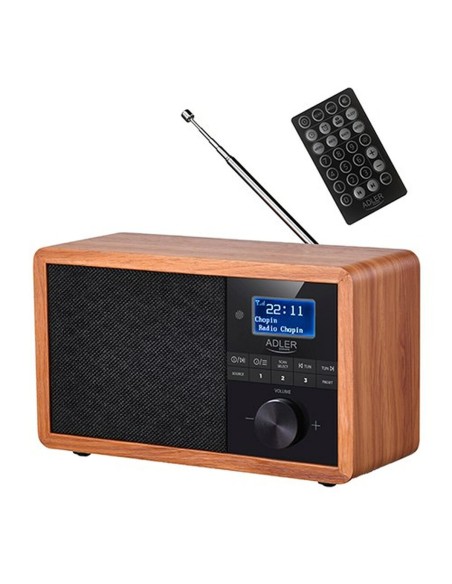 Radio Adler AD 1184 Noir Bois | Tienda24 Tienda24.eu