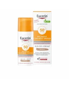 Sun Protection with Colour Eucerin Photoaging Control Tinted Medium SPF 50+ (50 ml) | Tienda24 Tienda24.eu