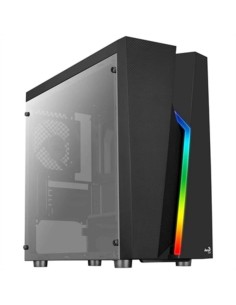 ATX Semi-Tower Gehäuse Sharkoon VG6-W RGB Schwarz | Tienda24 Tienda24.eu