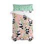 Drap housse HappyFriday Multicouleur 90 x 200 x 32 cm Ours Panda de HappyFriday, Draps et taies d'oreiller - Réf : D1629805, ...