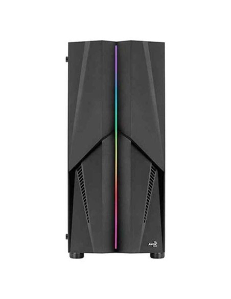 Caixa ATX Aerocool MECHABK Preto | Tienda24 Tienda24.eu