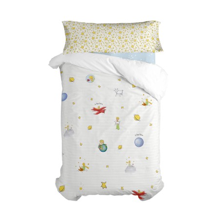 Duvet cover set HappyFriday Le Petit Prince Multicolour Single 2 Pieces by HappyFriday, Quilts and quilt covers - Ref: D16298...