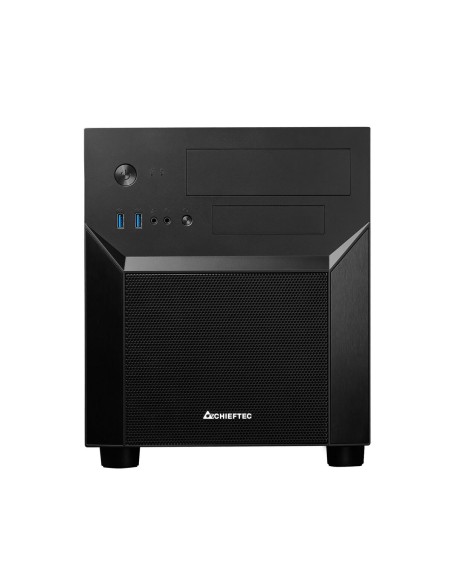 Caja Semitorre ATX/mATX Chieftec CI-02B-OP Negro | Tienda24 Tienda24.eu