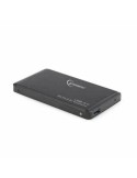 Carcasa para Disco Duro GEMBIRD EE2-U3S-2-S Negro Plata USB USB 3.0 SATA USB 3.2 2,5" | Tienda24 Tienda24.eu