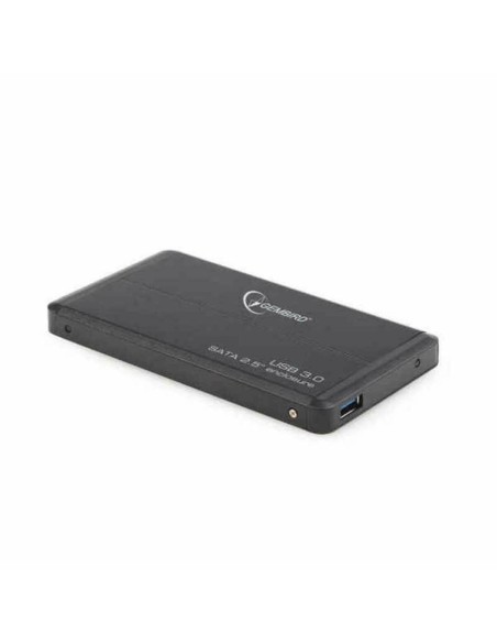 Carcasa para Disco Duro GEMBIRD EE2-U3S-2-S Negro Plata USB USB 3.0 SATA USB 3.2 2,5" | Tienda24 Tienda24.eu