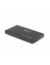 Gehäuse für die Festplatte GEMBIRD EE2-U3S-2-S Schwarz Silber USB USB 3.0 SATA USB 3.2 2,5" | Tienda24 Tienda24.eu