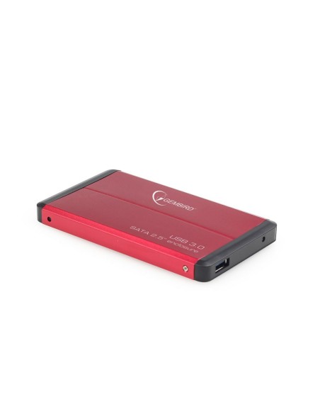 Caja Externa GEMBIRD EE2-U3S-2-R Rojo 2,5" | Tienda24 Tienda24.eu