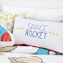 Cushion cover HappyFriday Multicolour 50 x 30 cm Rocket | Tienda24 - Global Online Shop Tienda24.eu