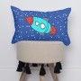 Cushion cover HappyFriday Multicolour 50 x 30 cm Rocket | Tienda24 - Global Online Shop Tienda24.eu