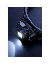 Linterna LED para la Cabeza Libox LB0106 Blanco Negro 250 Lm | Tienda24 Tienda24.eu