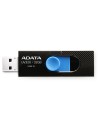 Memoria USB Adata UV320 Negro Negro/Azul 32 GB | Tienda24 Tienda24.eu