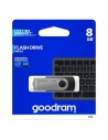 Clé USB GoodRam UTS2 USB 2.0 Noir Noir/Argenté Argenté 8 GB | Tienda24 Tienda24.eu